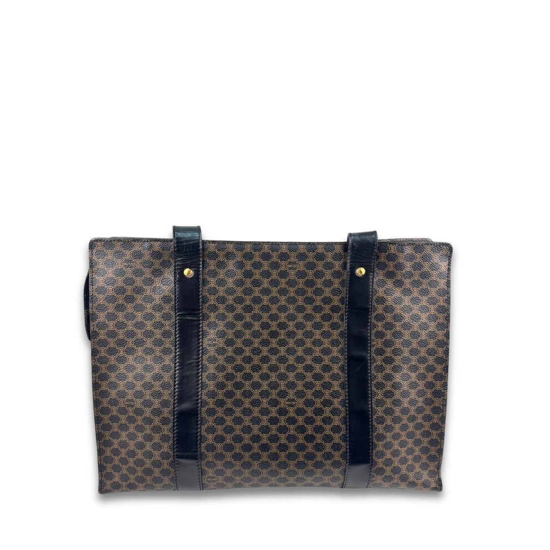 Celine Macadam Canvas Tote Bag