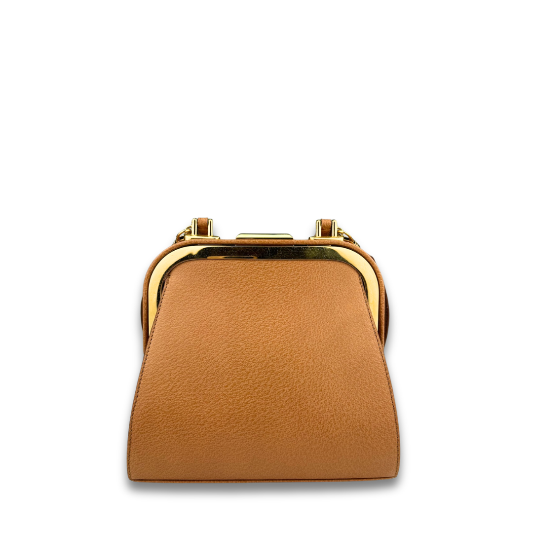 Dior Vintage Fermoir Top Handle Bag