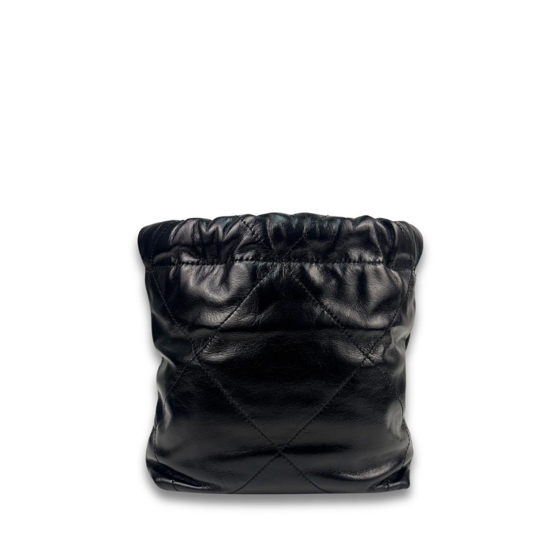 Chanel Black Mini Chanel 22 Hobo