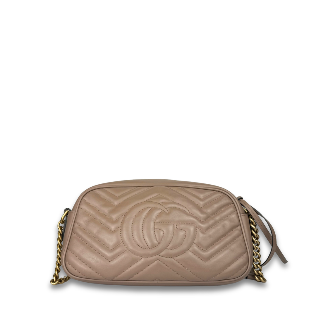 Gucci Dusty Rose Marmont Small Camera Bag