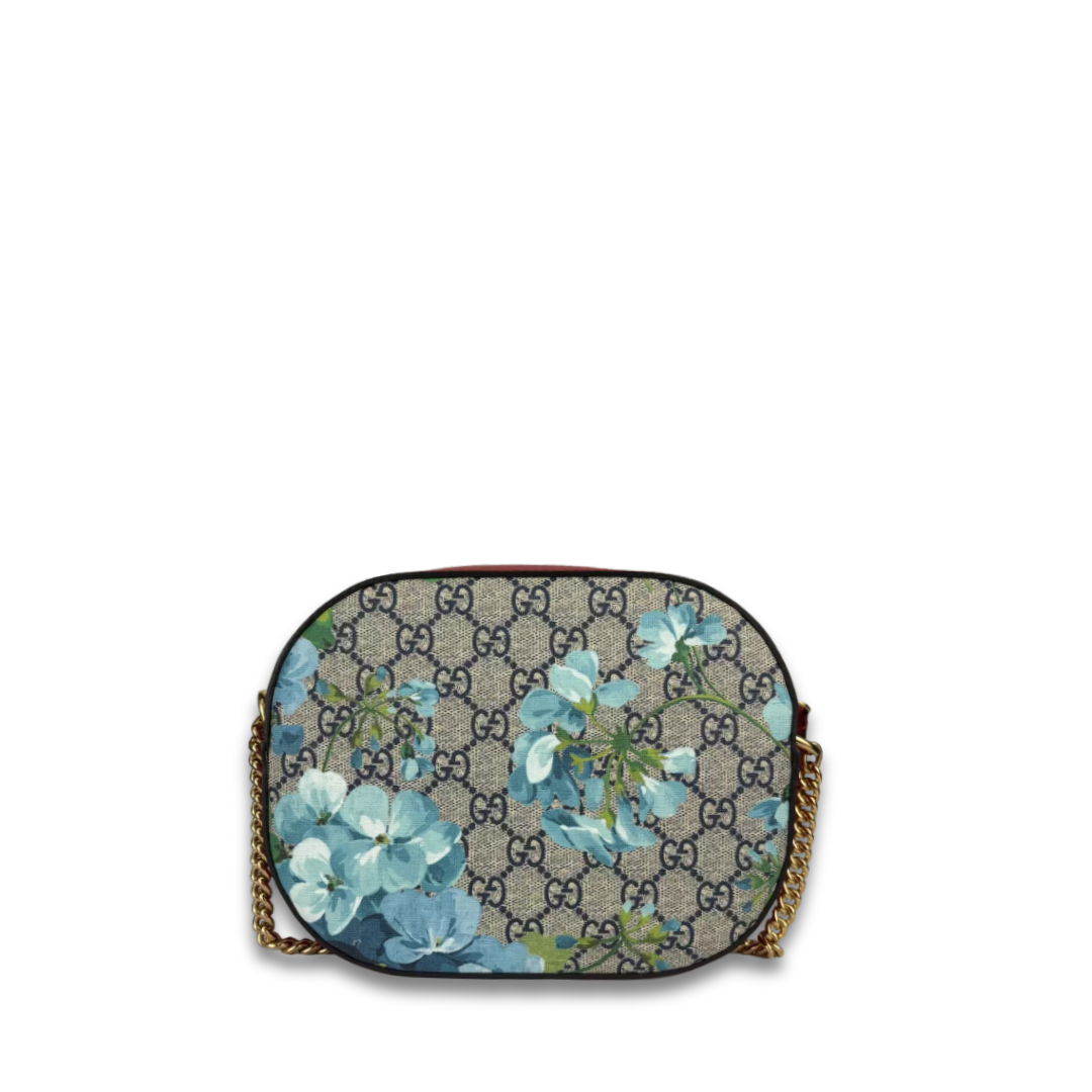 Gucci GG Supreme Blooms Camera Bag