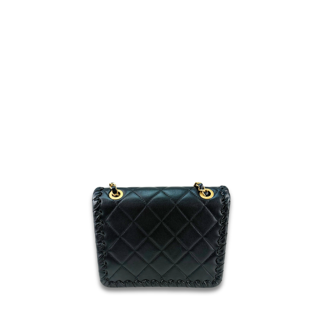 Chanel Braided Mini My Own Frame Flap Bag