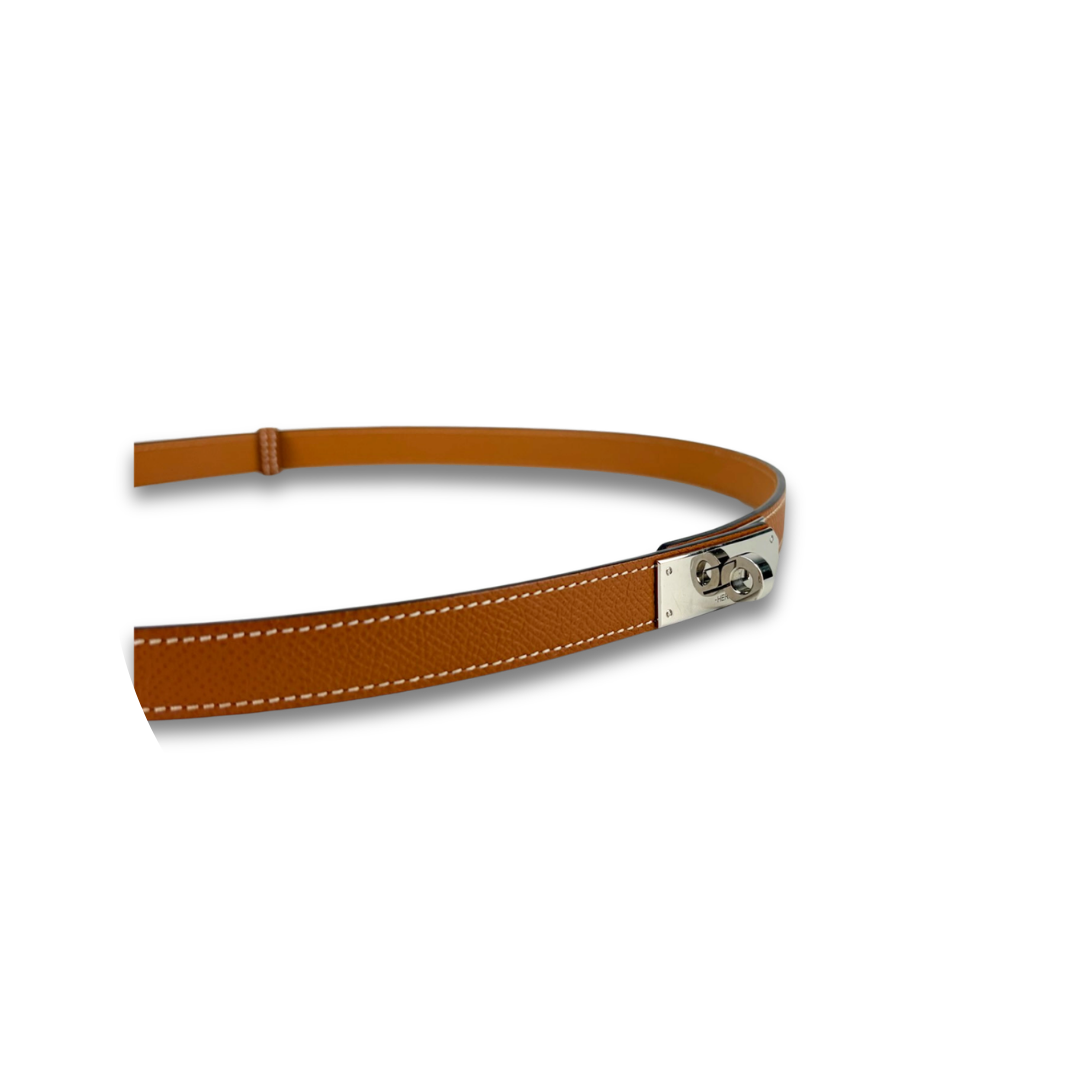 Hermès Epsom Kelly 18 Belt Gold