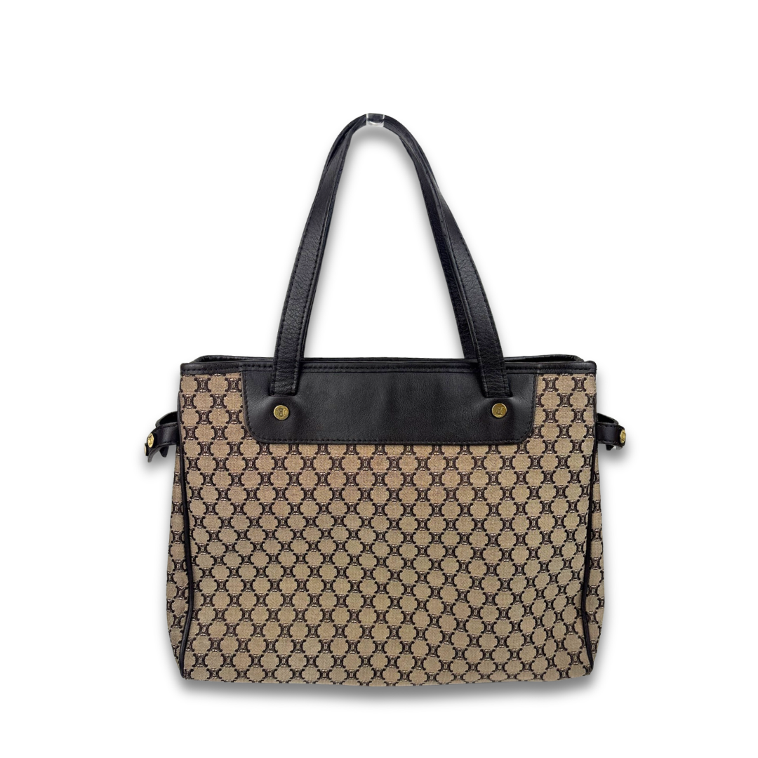 Celine Macadam Canvas Tote Bag