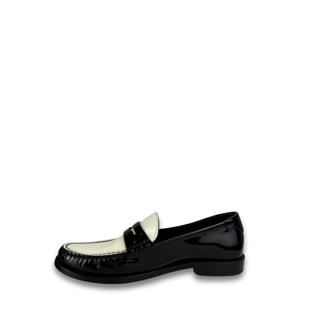 YSL Patent Leather Penny Loafers - Size 38