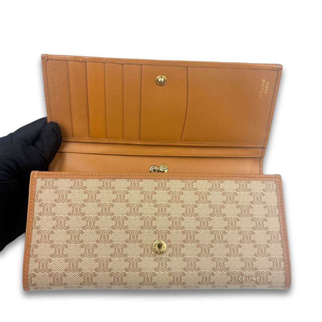 Celine Macadam Long Wallet