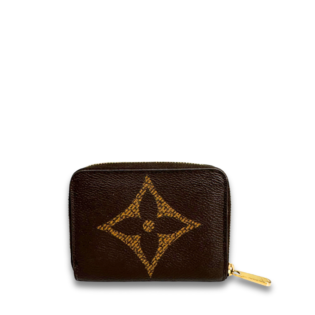 Louis Vuitton Monogram Giant Compact Zippy Wallet