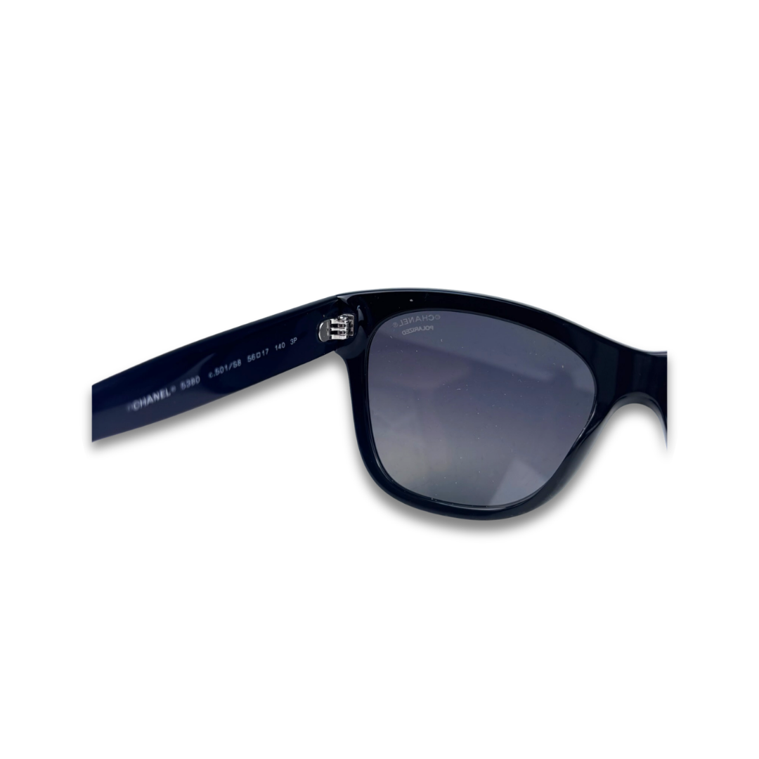 Chanel Black Square Sunglasses