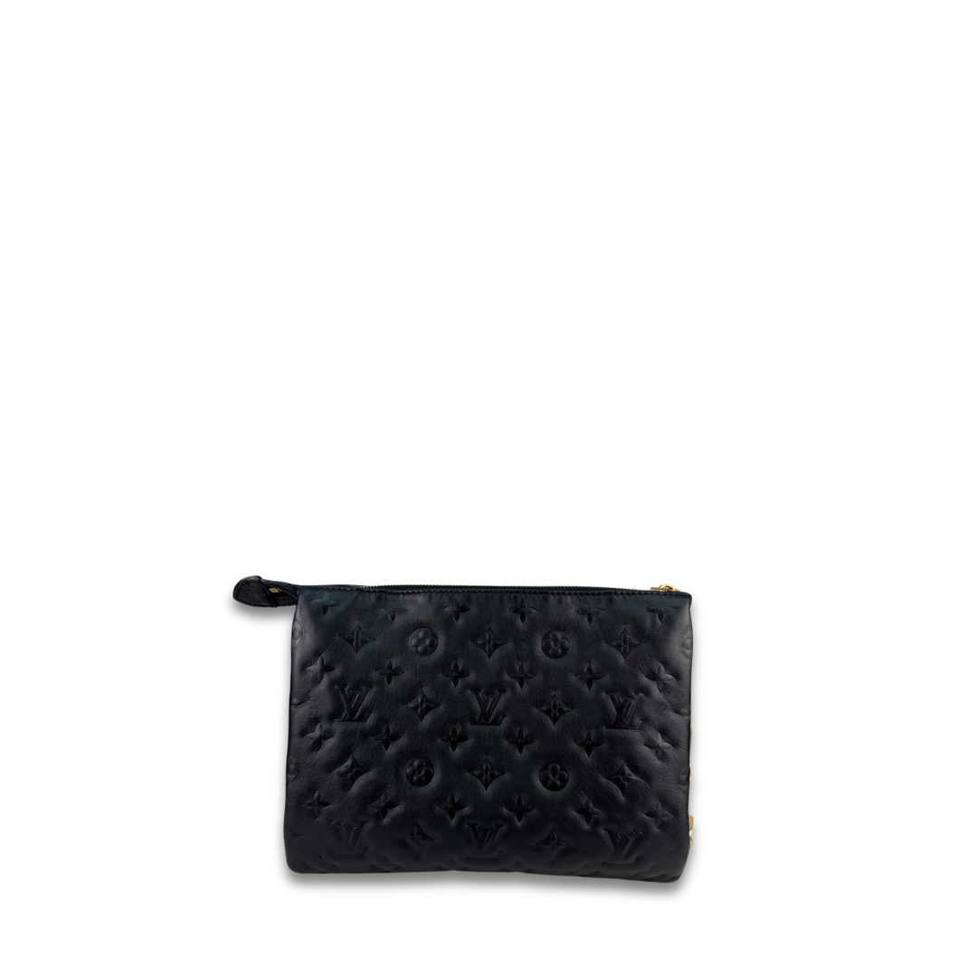 Louis Vuitton Black Coussin PM