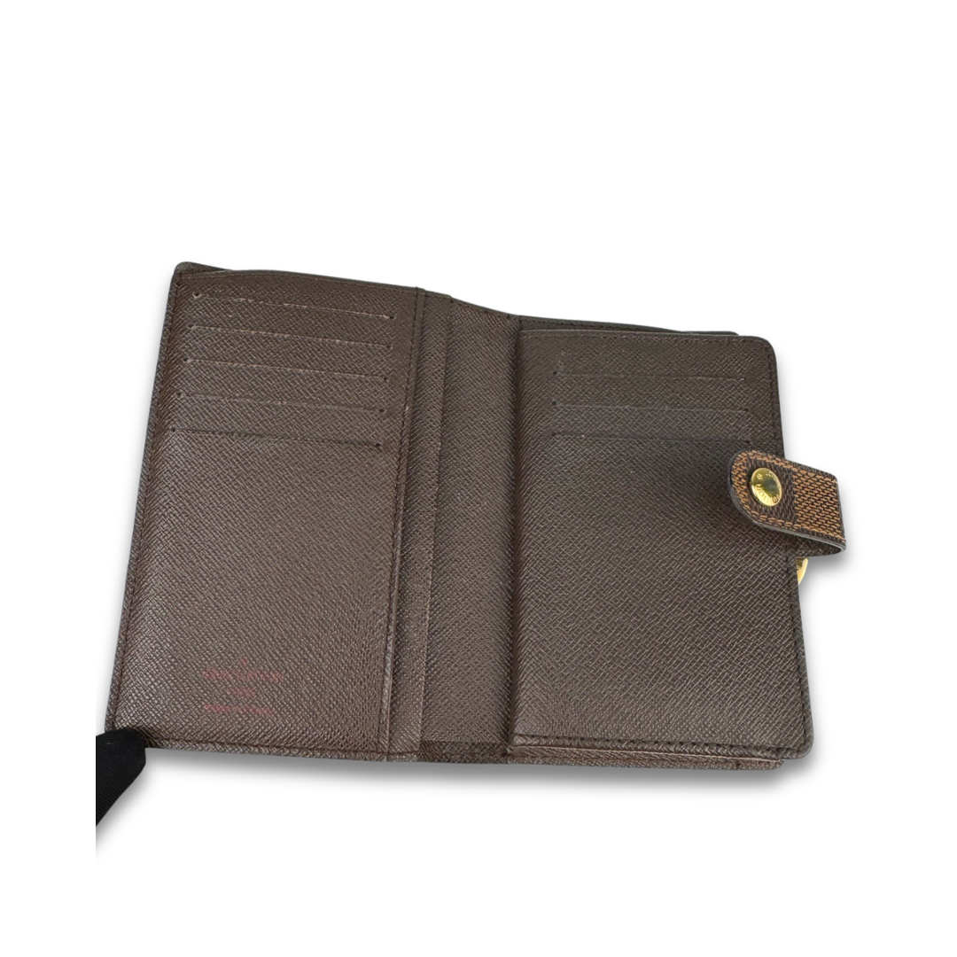 Louis Vuitton Damier Ebene French Purse Wallet