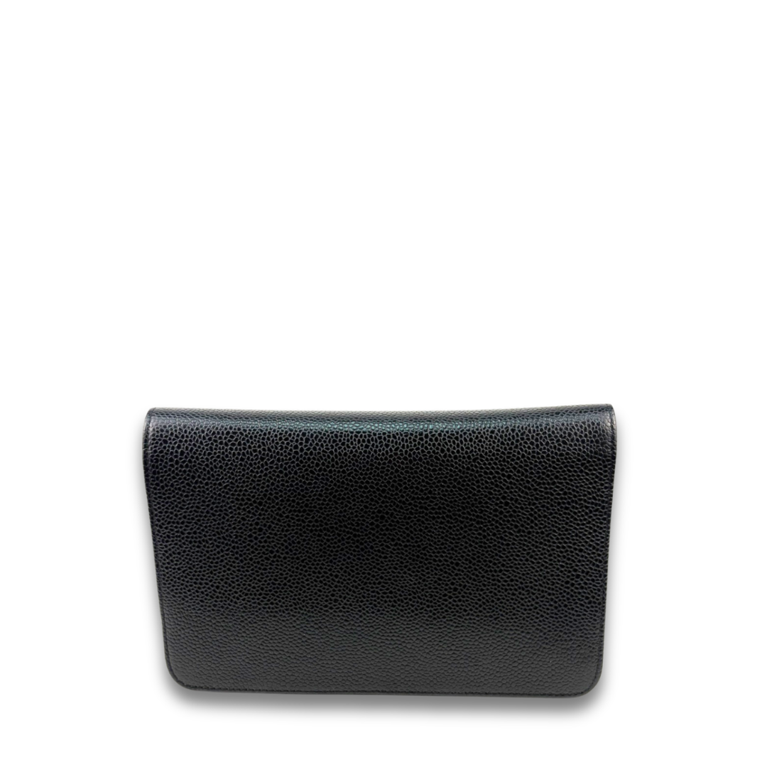 Chanel Caviar Timeless Wallet on Chain