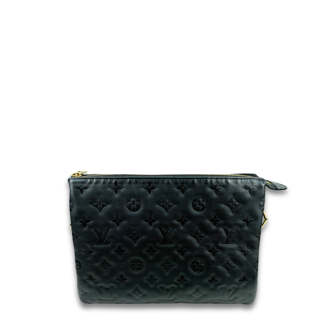 Louis Vuitton Black Coussin PM