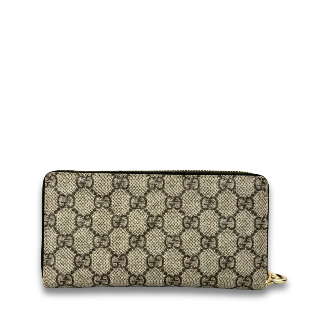 Gucci Supreme Zipper Wallet