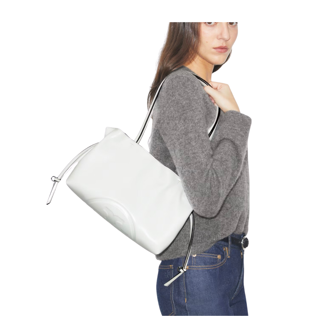 Tory Burch Ella Natuura Small Drawstring Tote