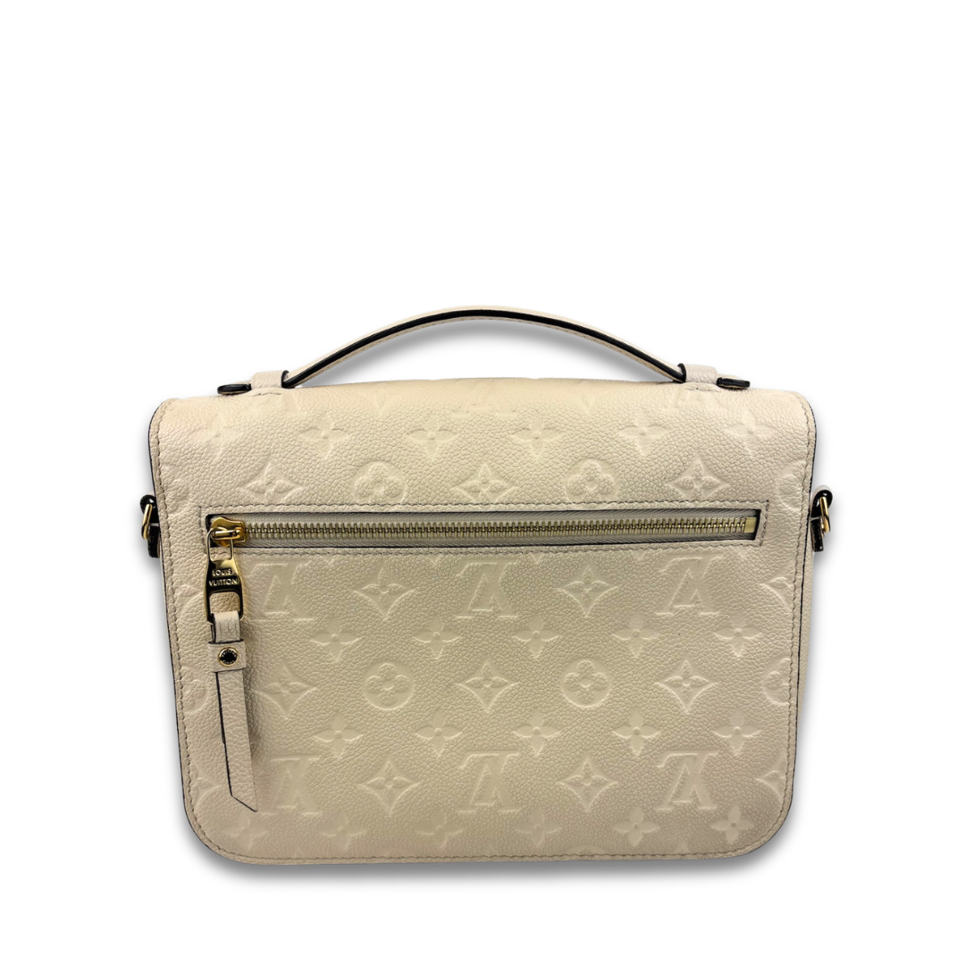 Louis Vuitton Cream Empreinte Pochette Métis