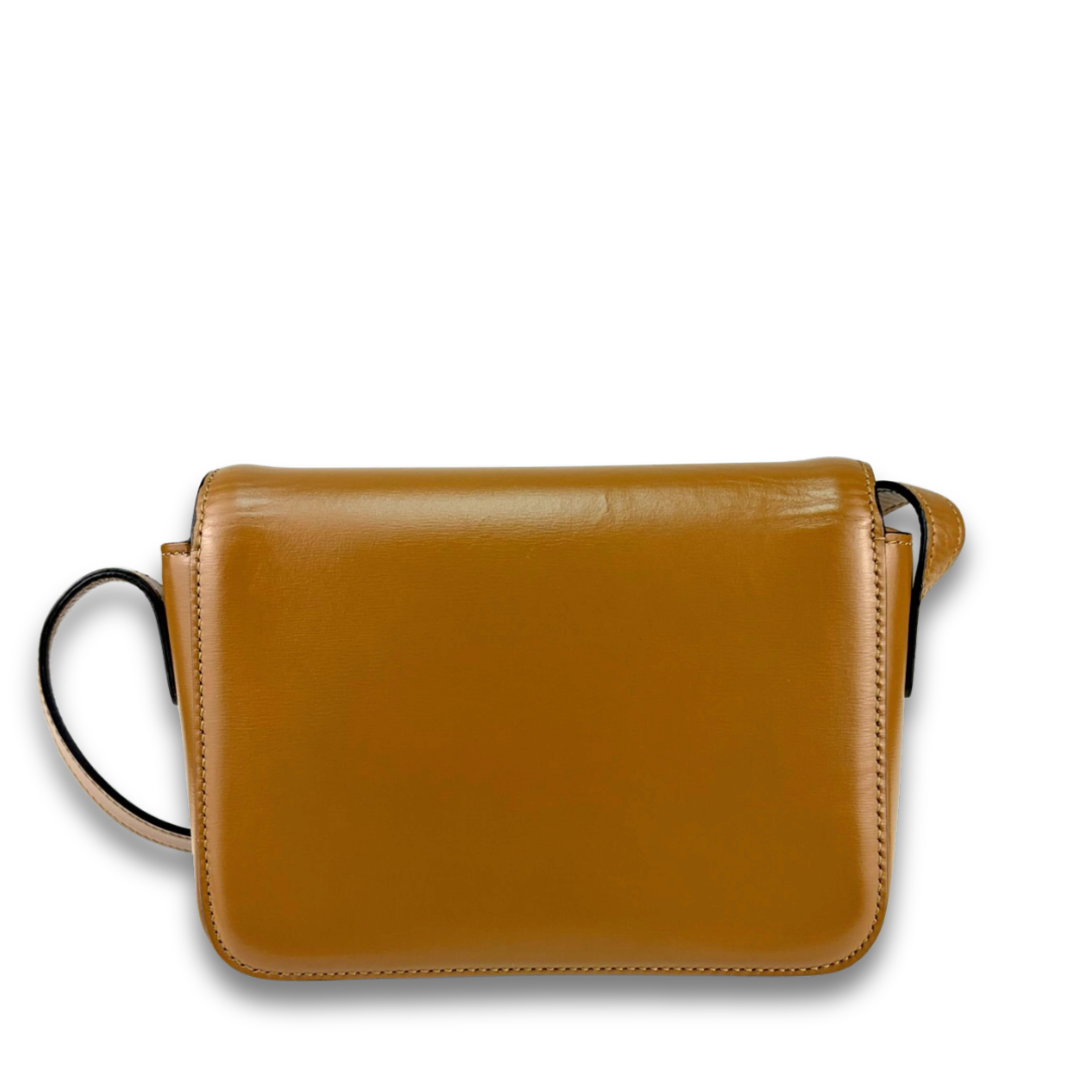 Celine Bronze Nano Triomphe Bag