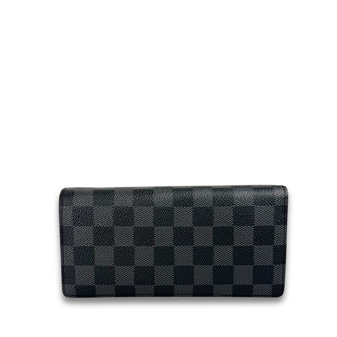 Louis Vuitton Damier Graphite Brazza Wallet