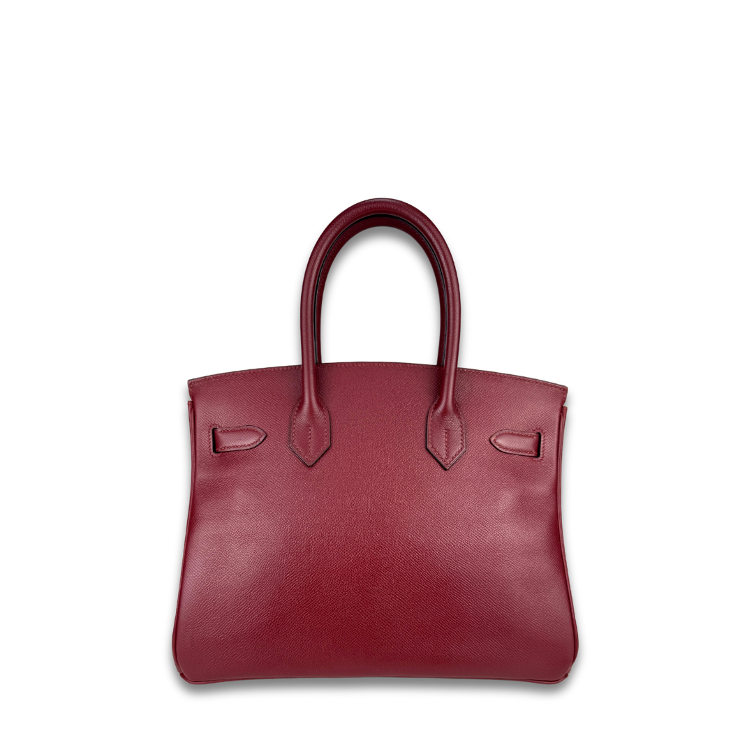 Hermès Epsom Birkin 30 Rouge H
