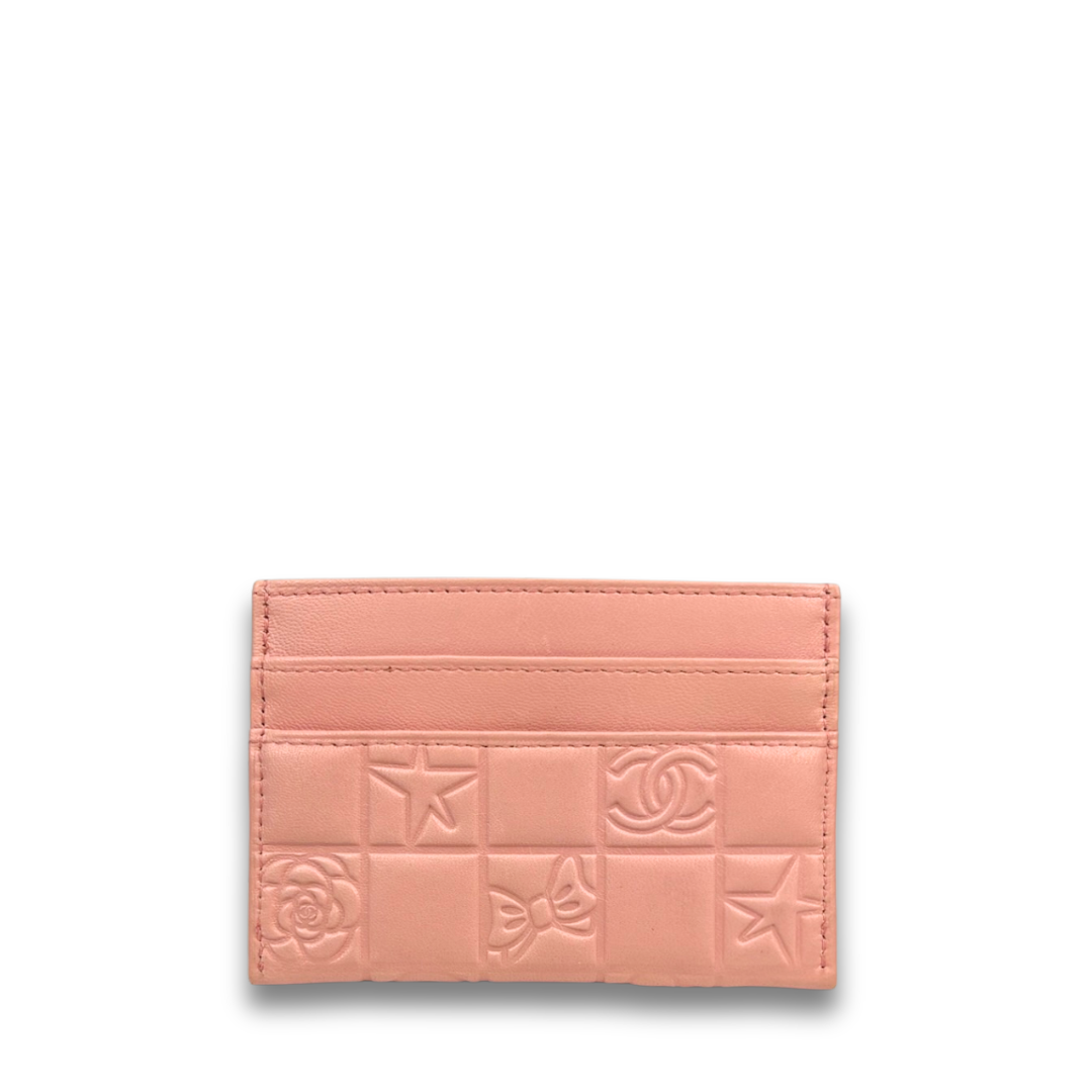 Chanel Pink Lucky Symbols Card Holder