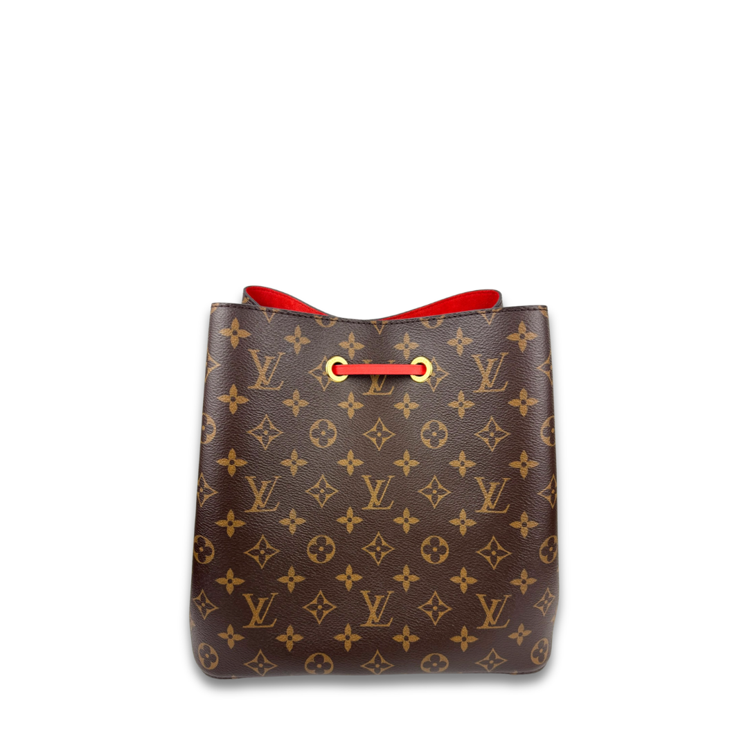 Louis Vuitton Monogram Neonoé Red