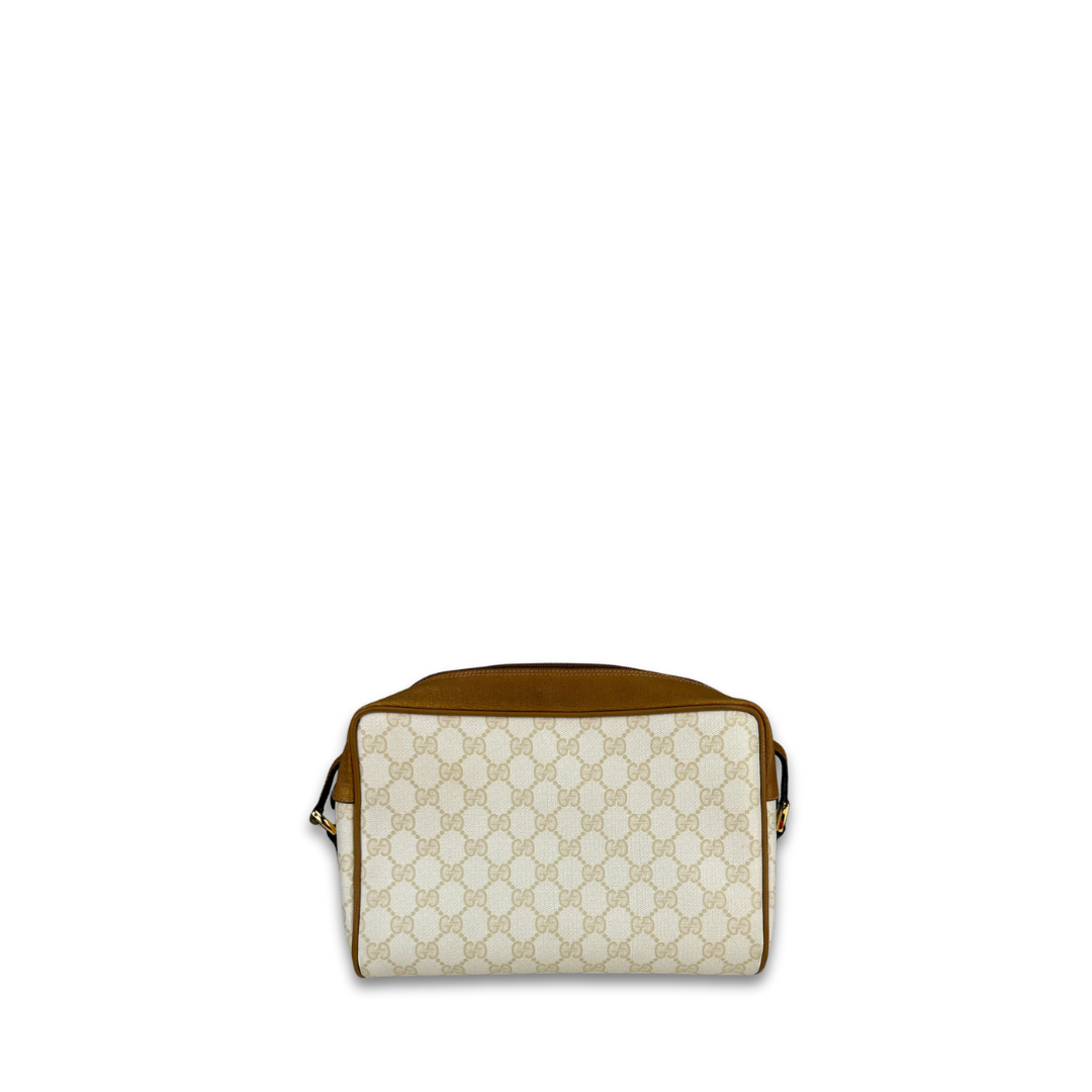 Gucci Ivory Vintage GG Supreme Crossbody