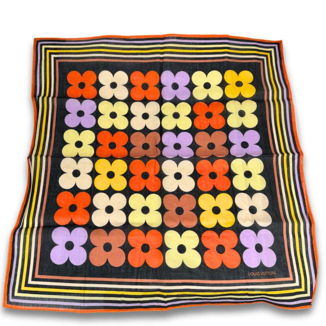 Louis Vuitton Floral Handkerchief