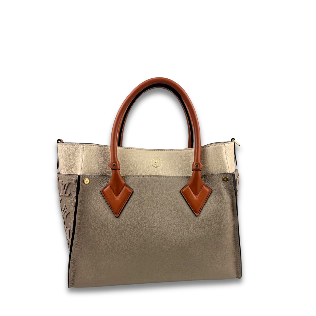 Louis Vuitton Taupe On My Side MM