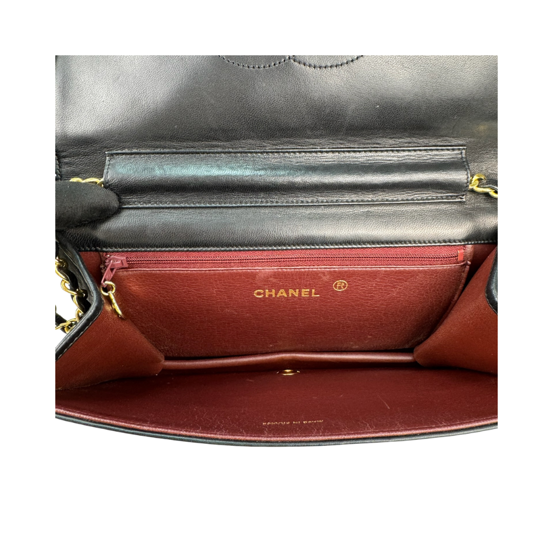 Chanel Full Flap Small Pushlock Shoulder Bag