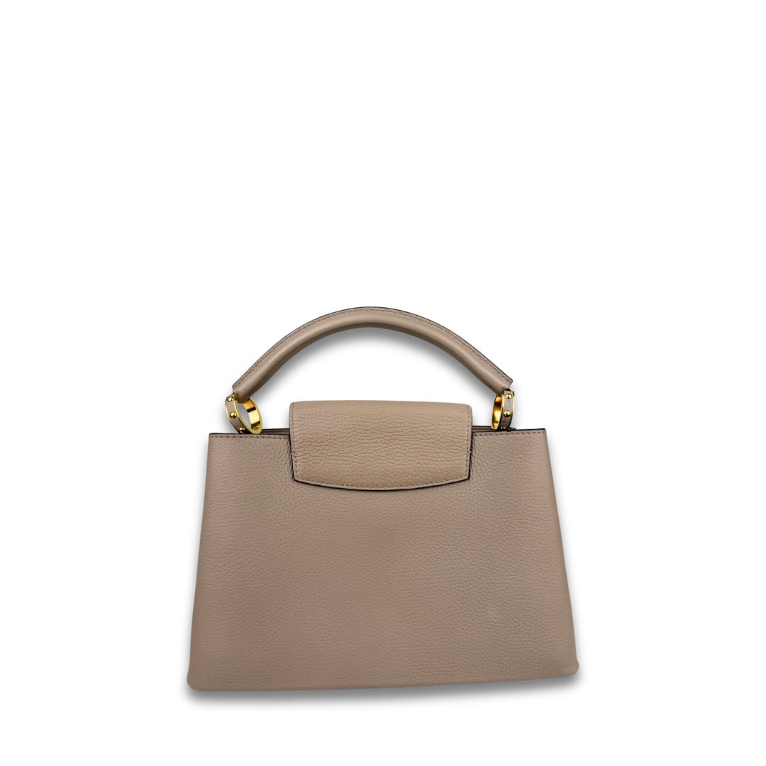 Louis Vuitton Taupe Capucines MM