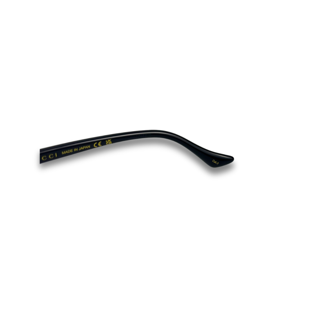 Gucci Black Pilot Sunglasses