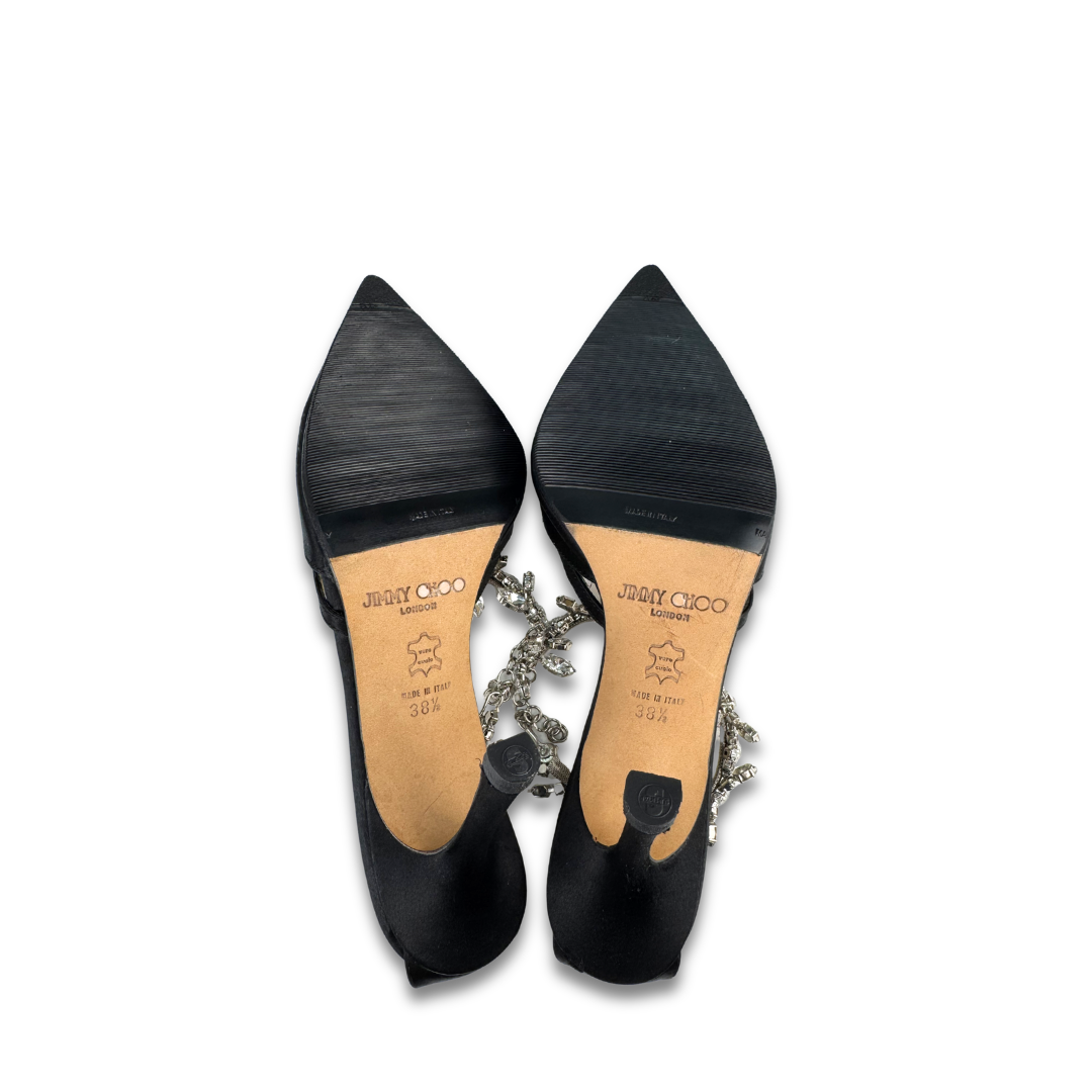Jimmy Choo Crystal Heels - Size 38.5