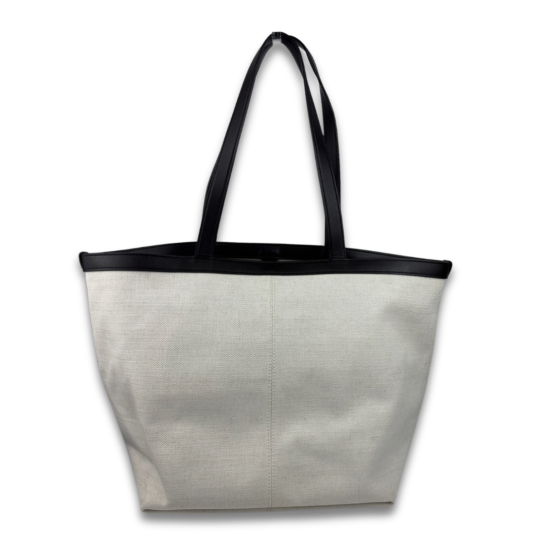 Bottega Veneta Flip Flap Canvas Tote