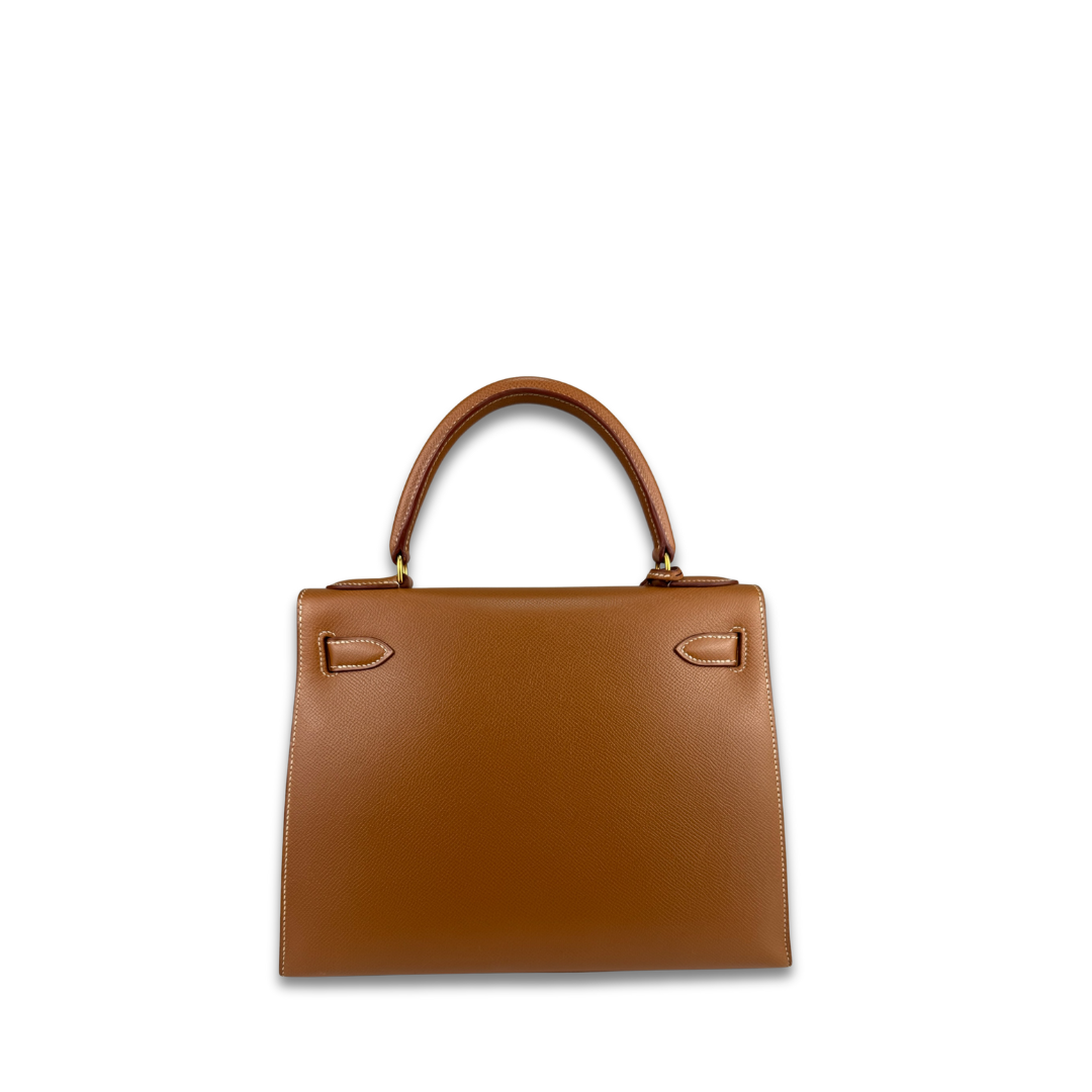 Hermès Epsom Sellier Kelly 28 Gold