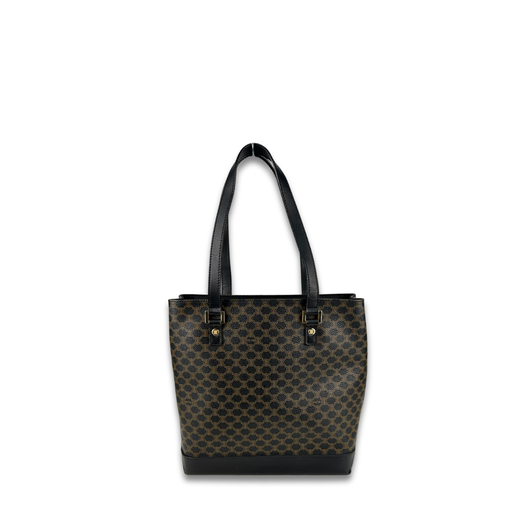 Celine Macadam Canvas Tote Bag