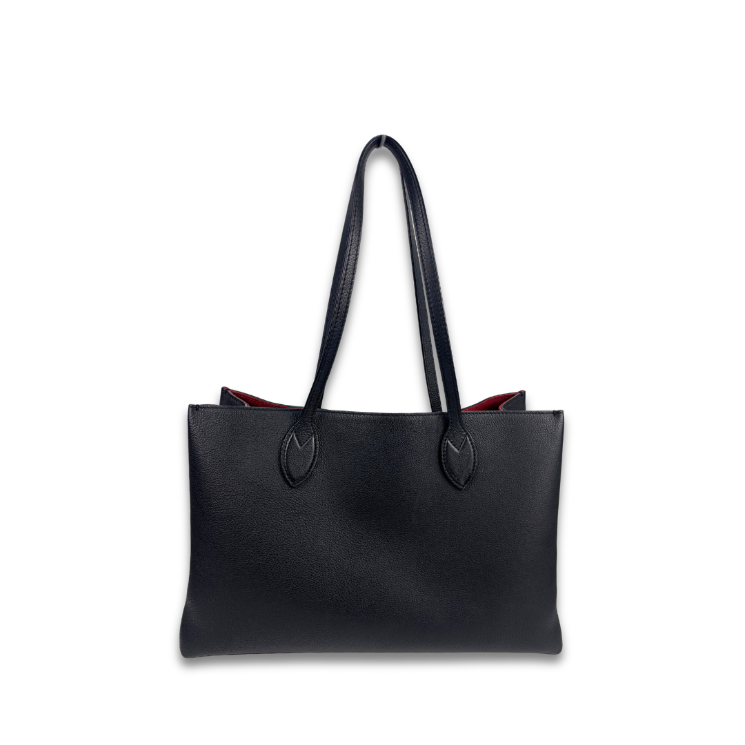 Louis Vuitton Black Lockme Shopper Tote
