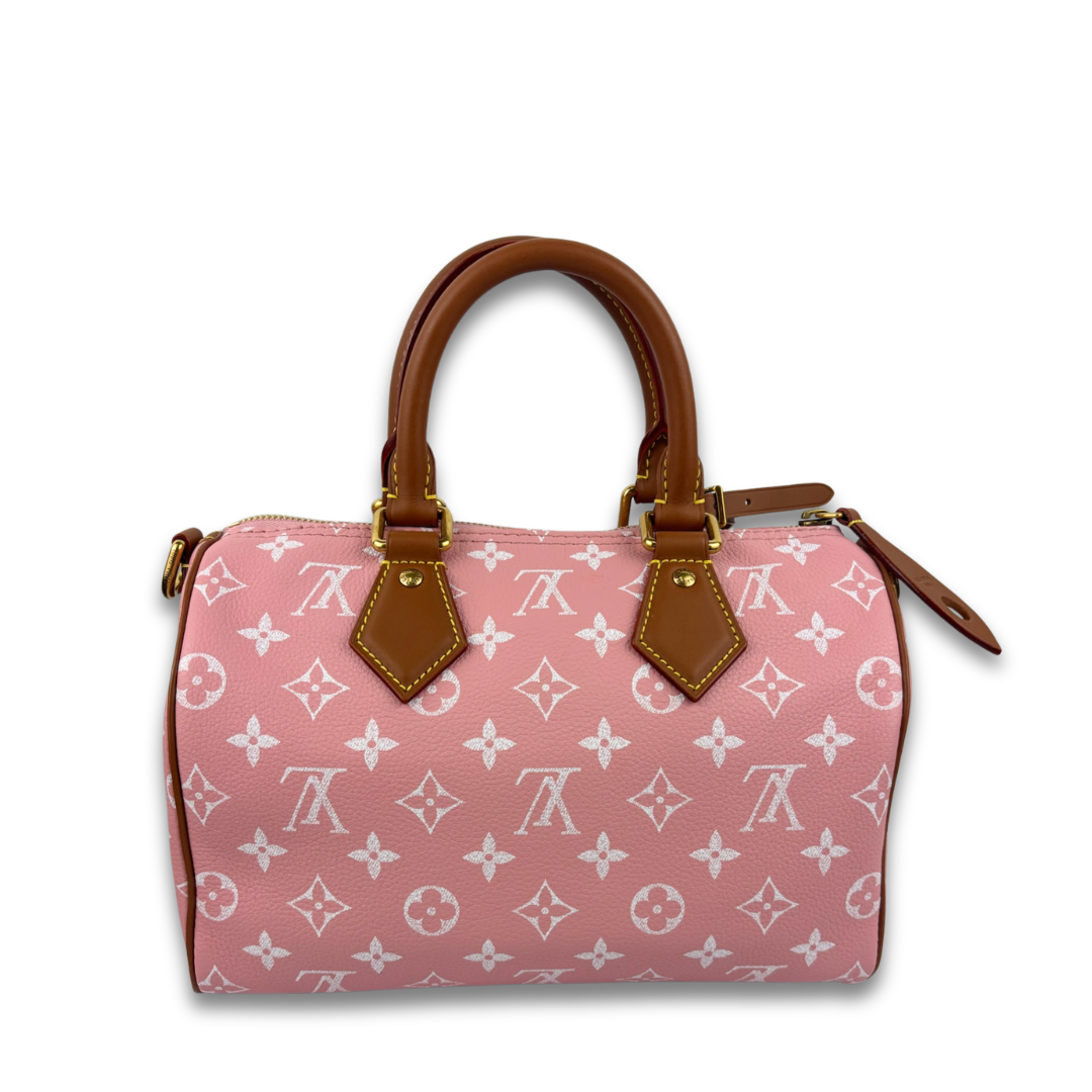 Louis Vuitton Pink Speedy P9 Bandoulière 25