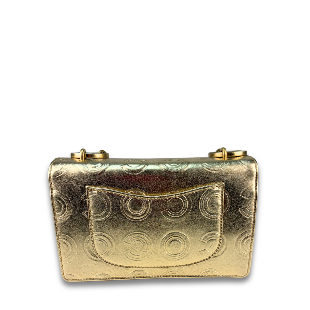 Chanel Metallic Cocallover Small Flap Bag