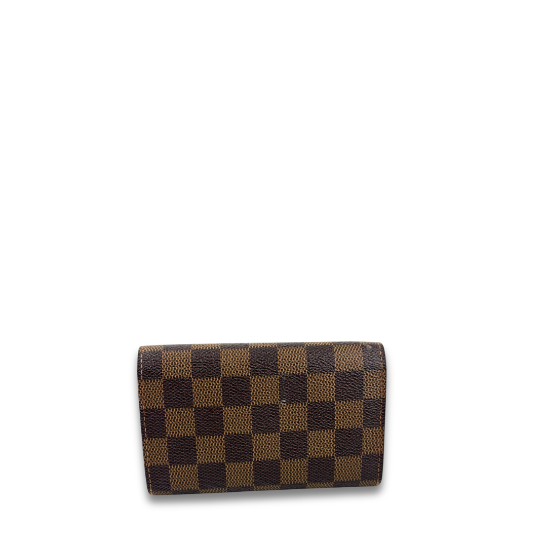 Louis Vuitton Damier Ebene Tresor Wallet