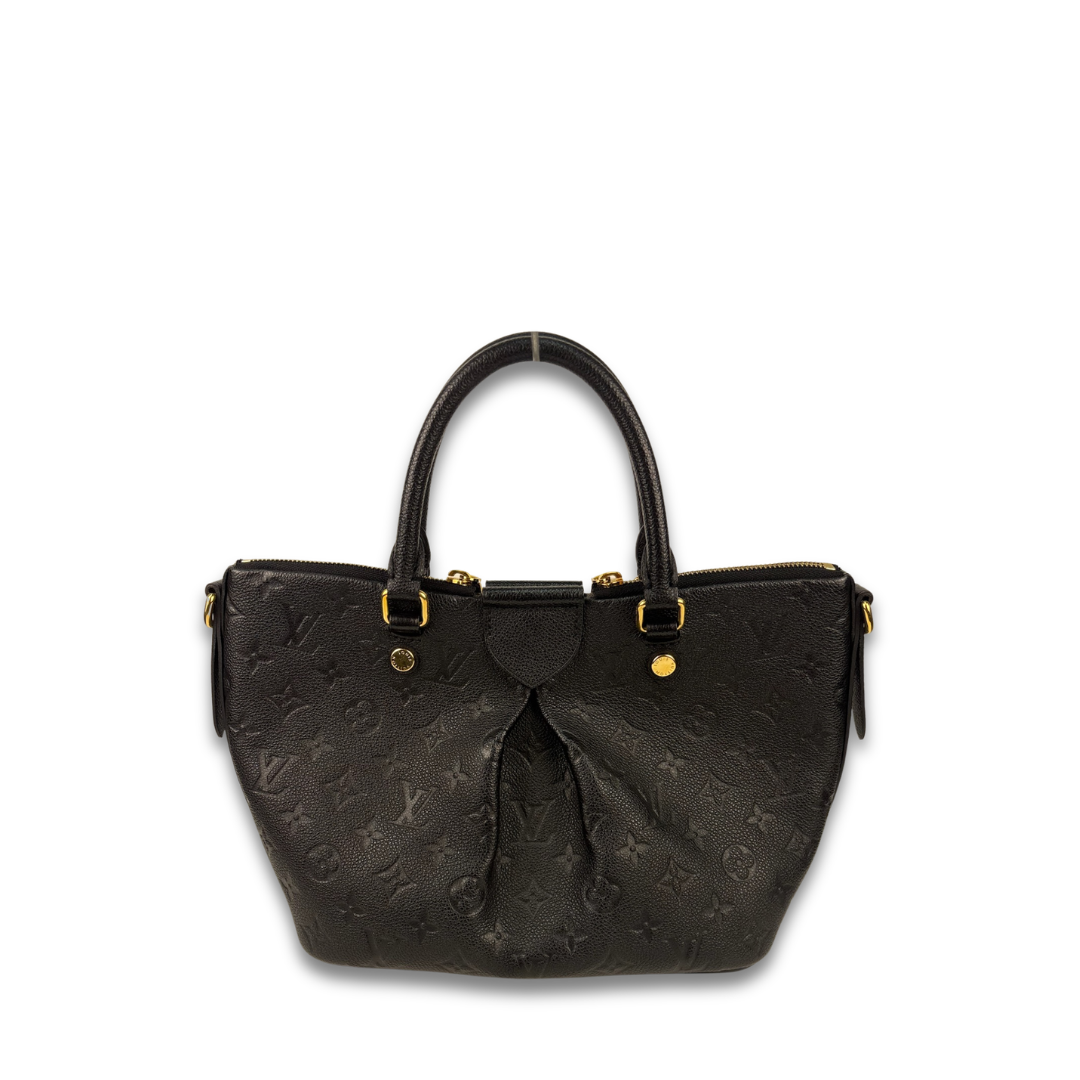 Louis Vuitton Black Empreinte Mazarine PM