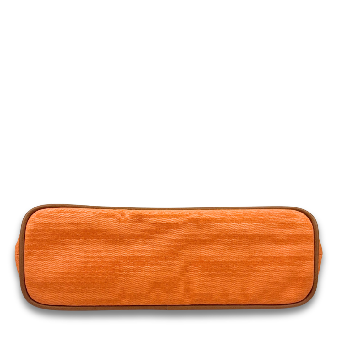 Hermès Orange Toile Bolide Case MM