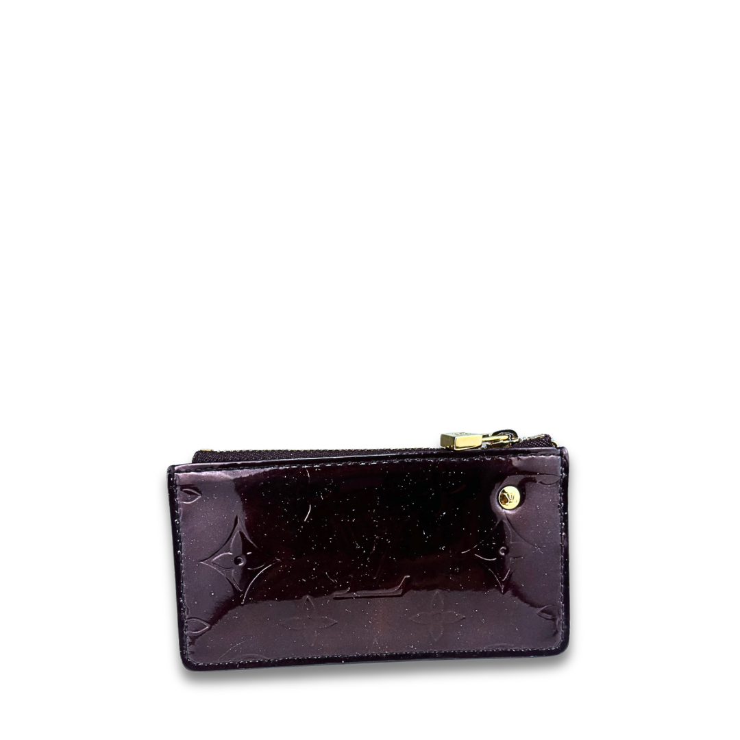 Louis Vuitton Amarante Vernis Key Pouch