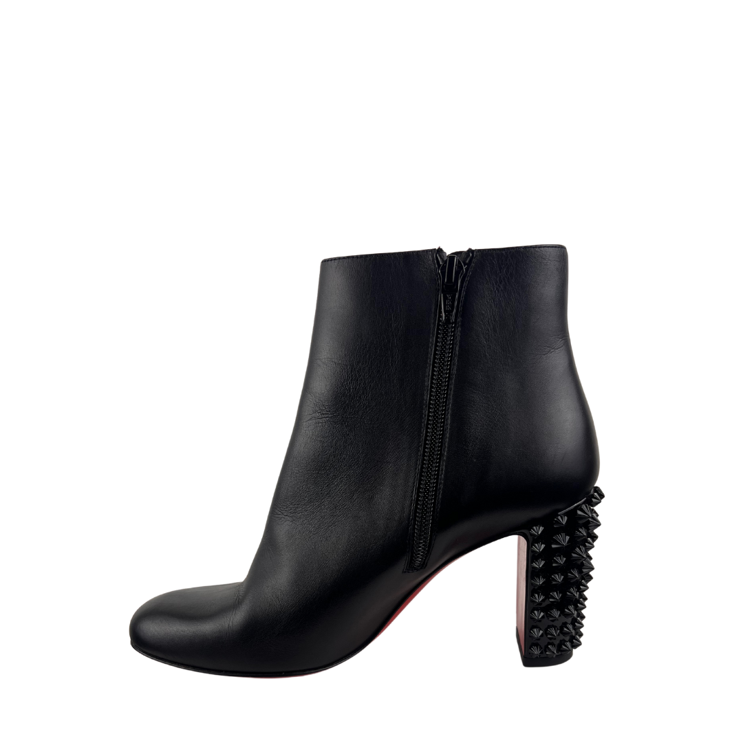 Louboutin Suzi Folk 85 Boots Size 36 Lola Saratoga