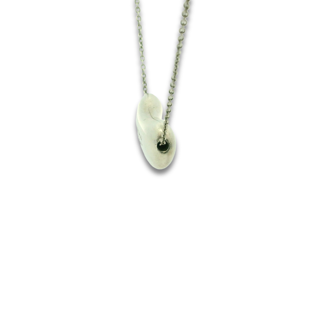 Tiffany & Co Elsa Peretti Large Bean Design Pendant Necklace