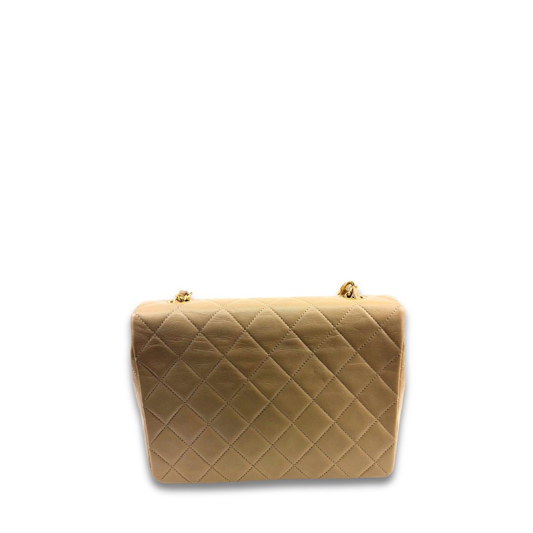 Chanel Classic Beige Small Square Single Flap