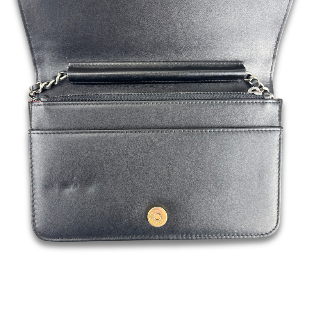 Chanel Black Gabrielle Wallet on Chain
