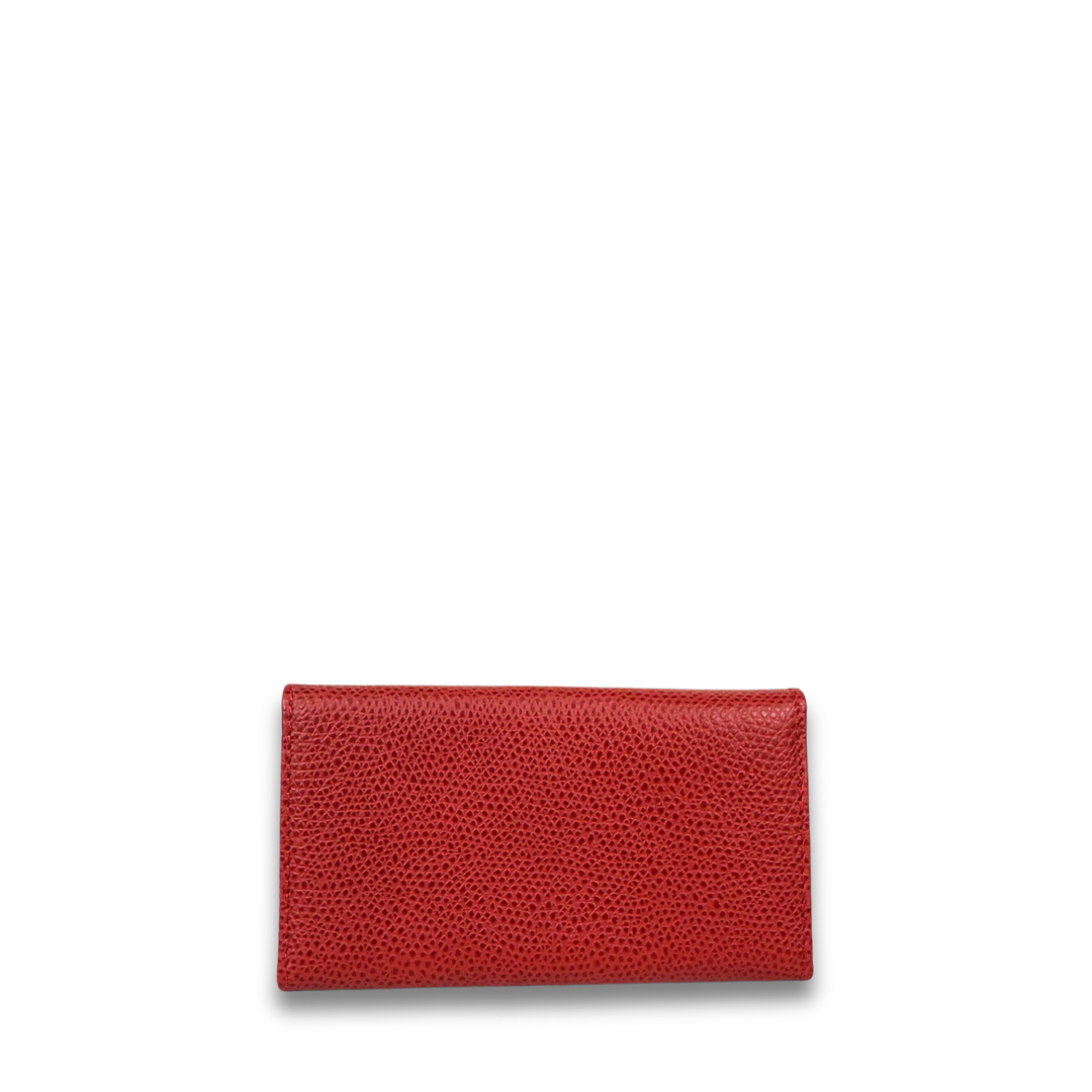 Celine Red Leather Key Holder