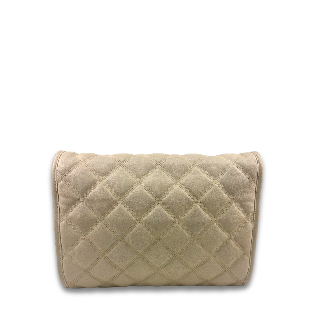 YSL Off White Becky Shoulder Bag
