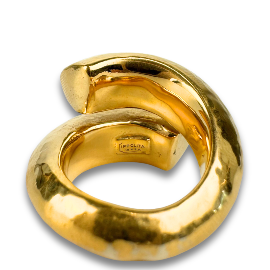 Ippolita Gold Goddess Wrap Ring - Size 6.5