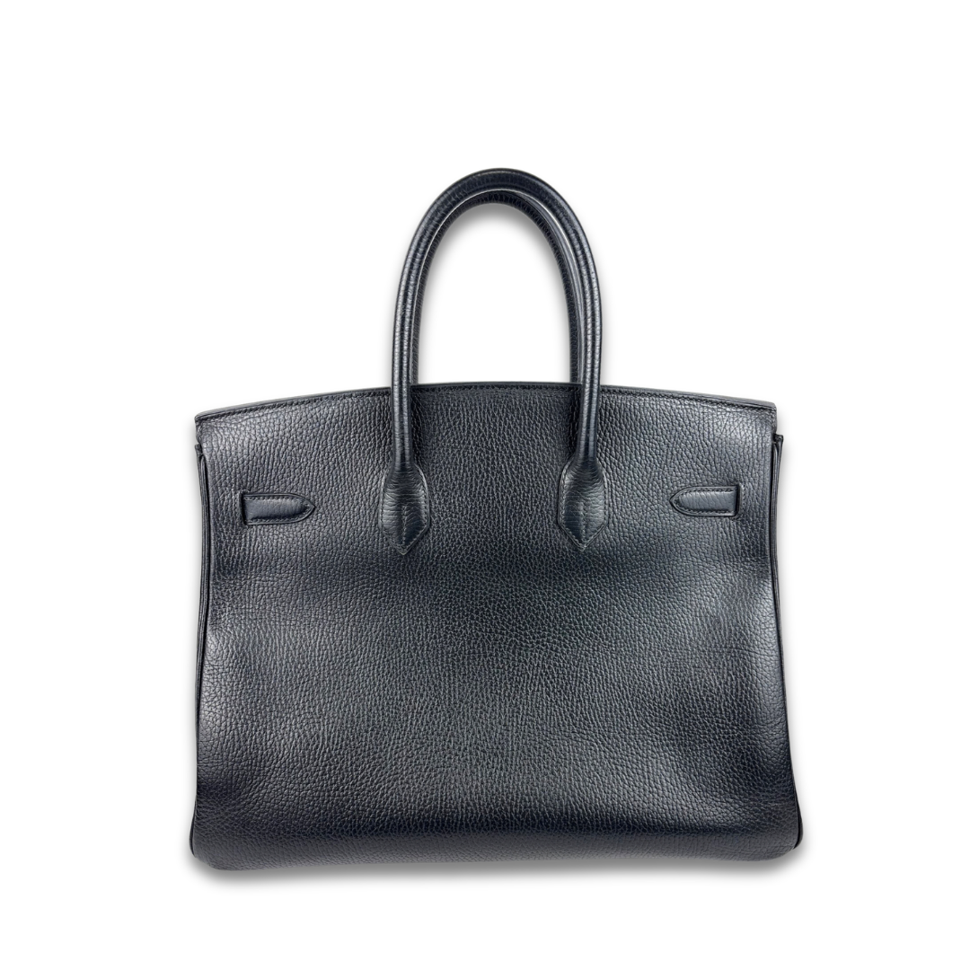 Hermès Ardennes Birkin 35 Noir