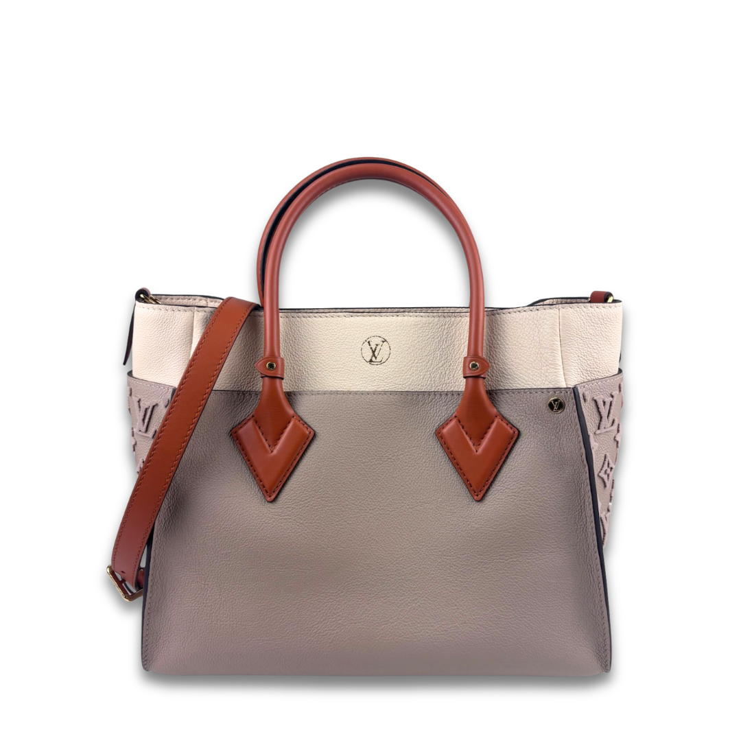 Louis Vuitton Taupe On My Side MM